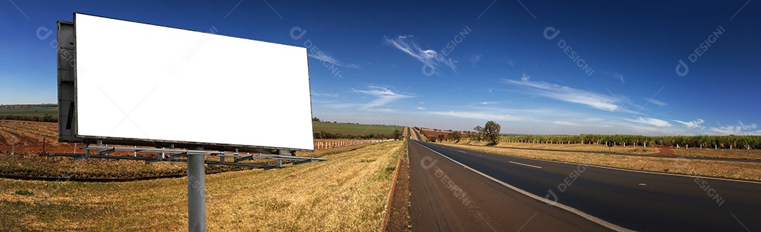 quadro de anúncios com tela branca