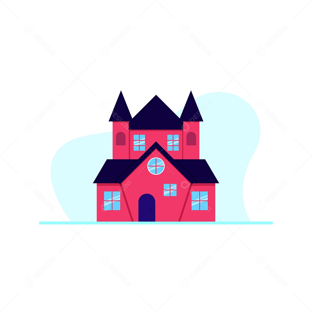 Ilustração de Casa Vetor EPS Editável