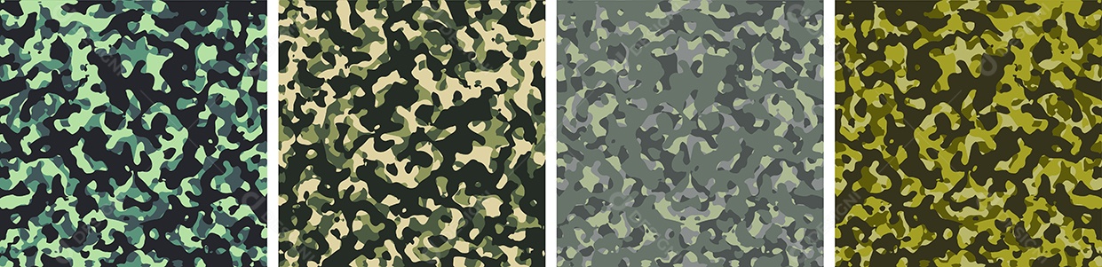 Padrão de Fundo de Camuflagem Vetor EPS