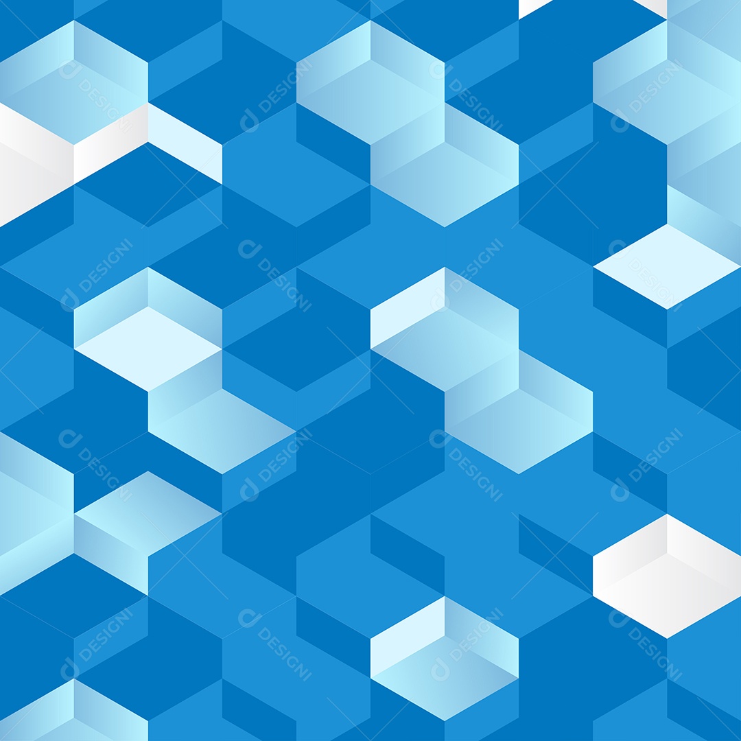 Fundo Isométrico Coloridos em Mosaico Vetor EPS