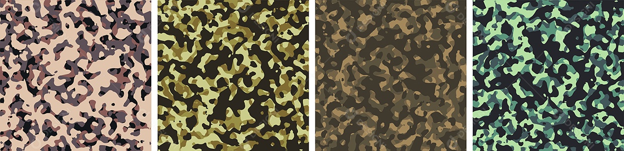 Padrão De Fundo De Camuflagem Vetor EPS