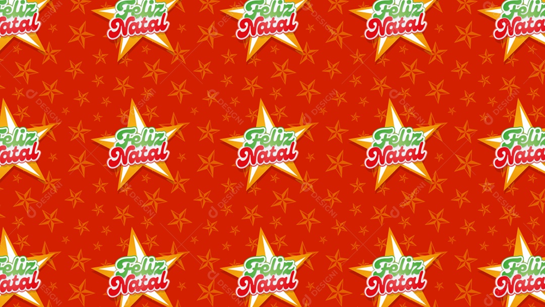 Pattern Padrões Geométricos Texto Natalino Feliz Natal Em Fundo Vermelho Vetor AI + PAT