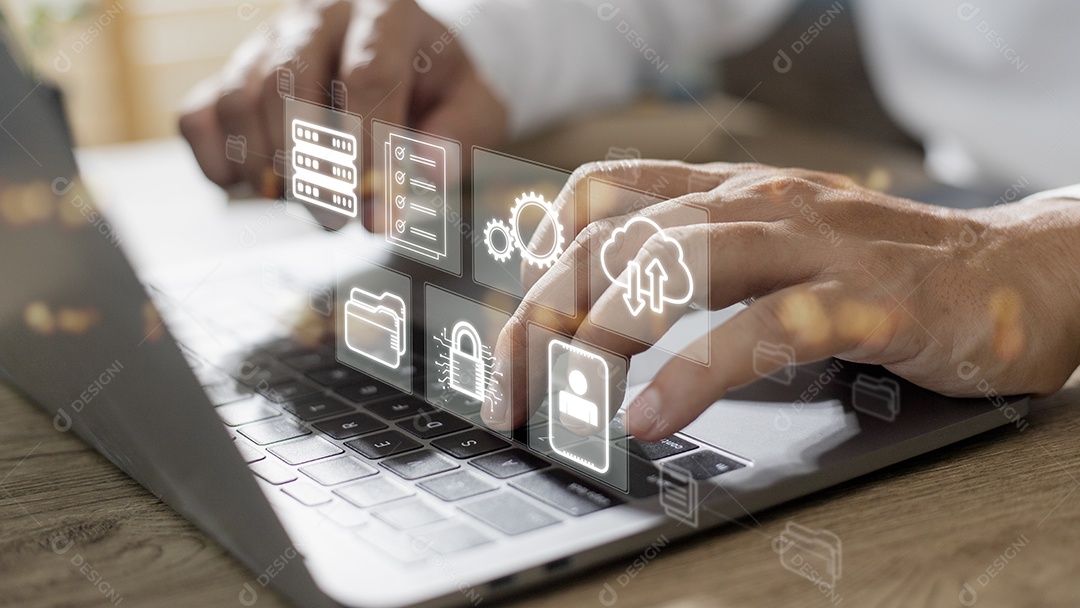 conceito de gerenciamento de documentos, banco de dados de documentação online