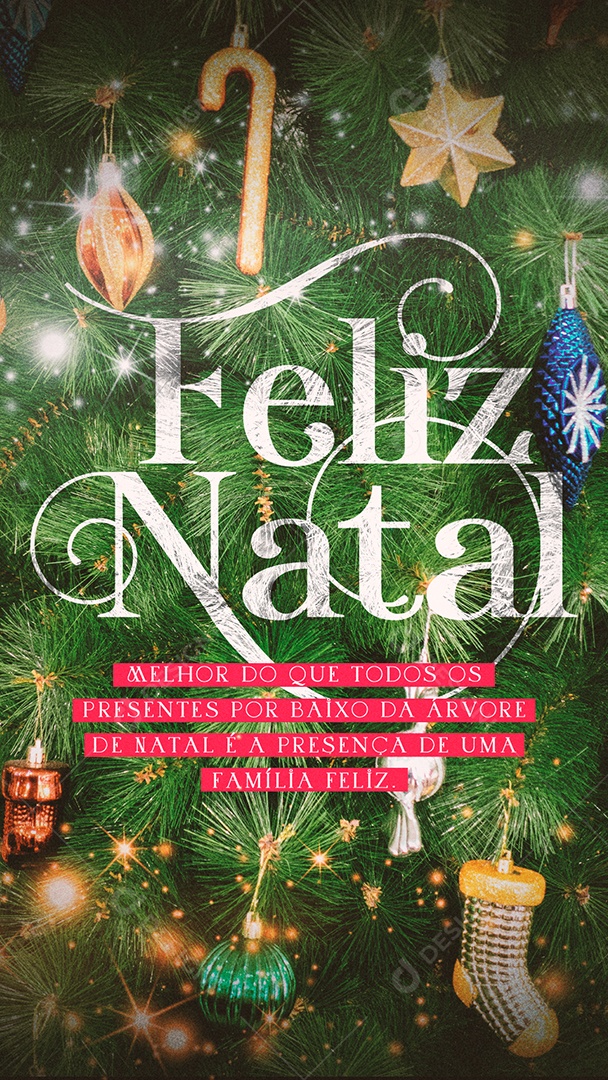 Story Melhor do que Todos os Presentes Feliz Natal Social Media PSD Editável