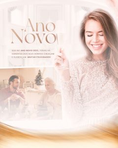 Que No Ano Novo 2023, Todas as Sementes dos Seus Sonhos Cresçam Social Media PSD Editável