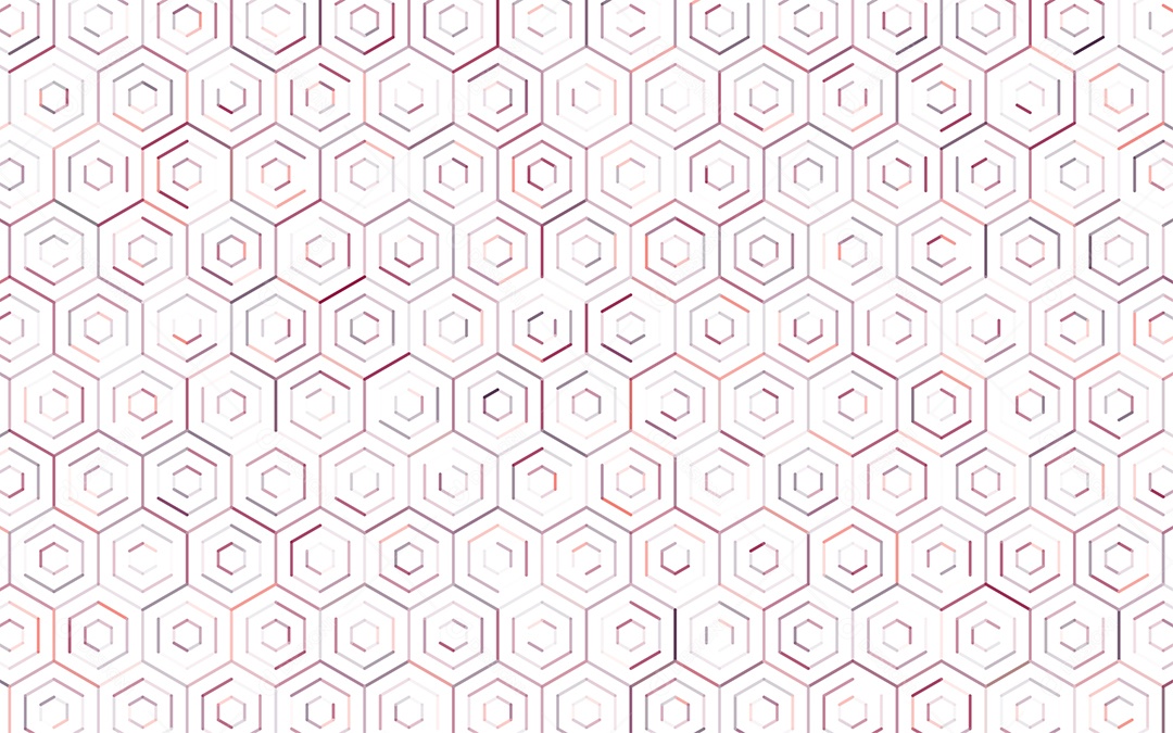 Fundo Isométrico Branco em Mosaico Vetor EPS