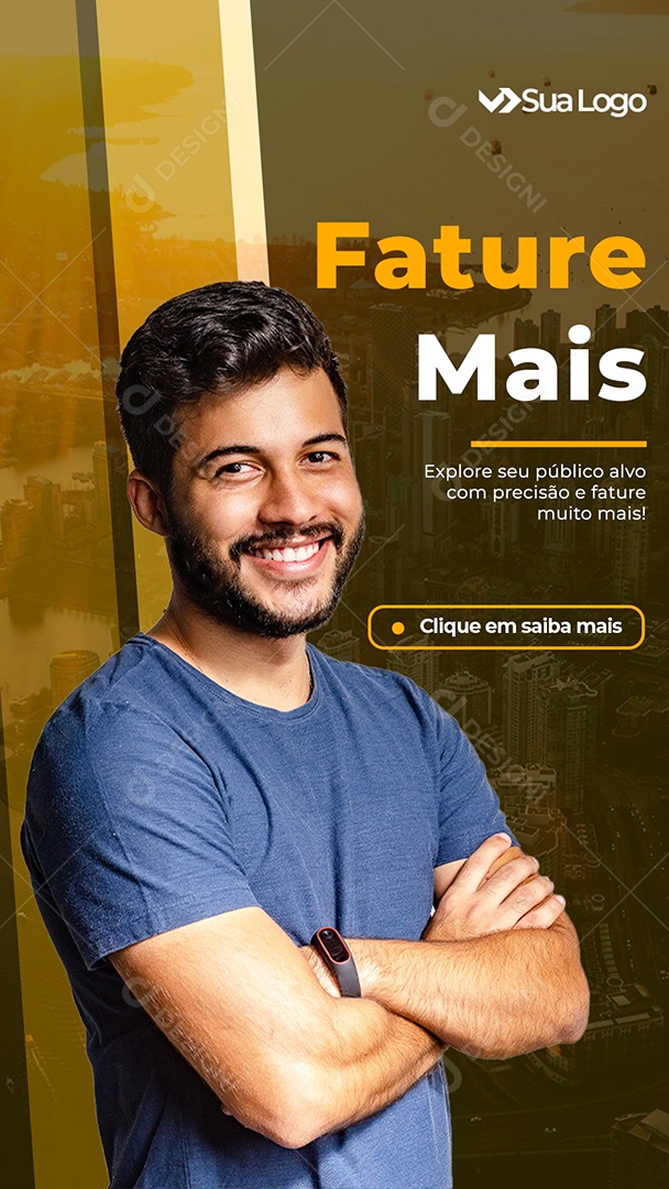 Story Fature Mais Explore Seu Público Alvo Com Precisão e Fature Muito Mais Social Media PSD Editável