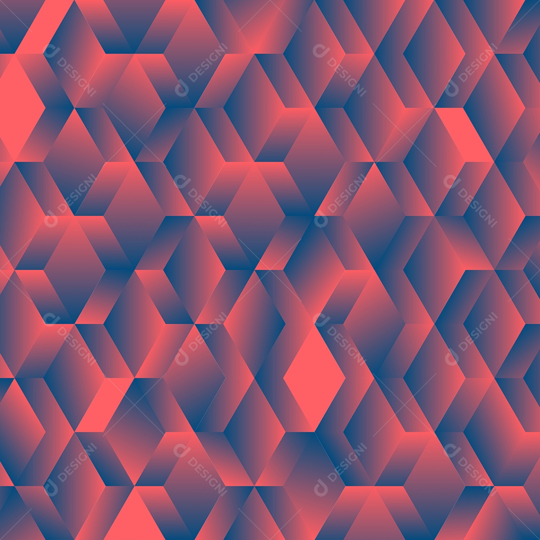 Fundos Isométrico Coloridos em Mosaico Vetor EPS