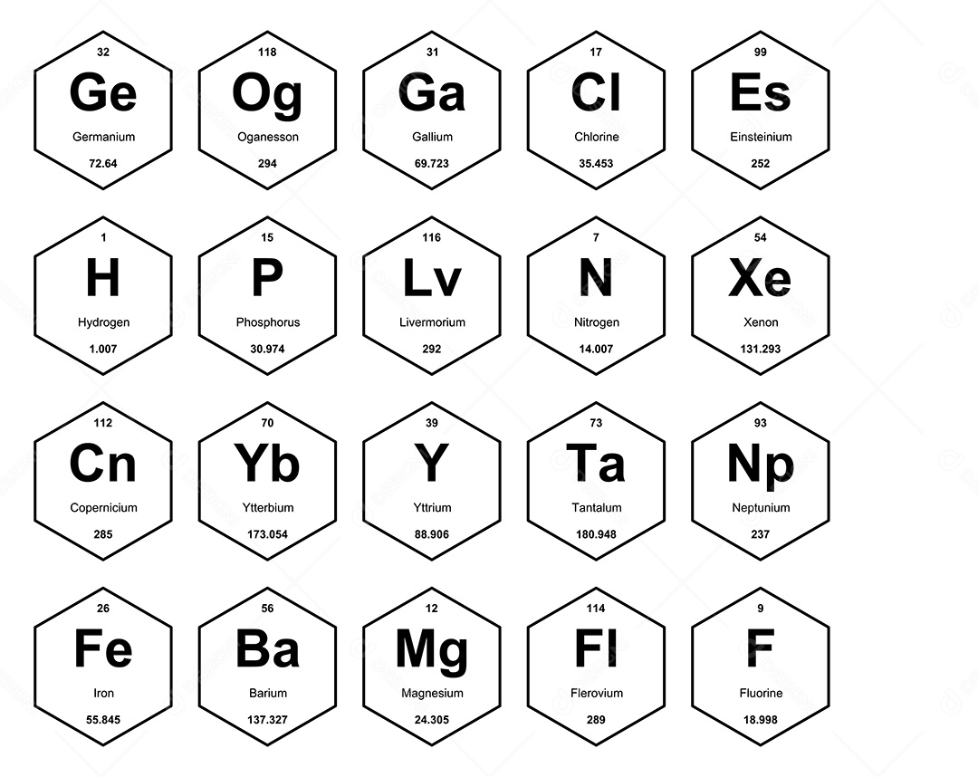Tabela Periódica Vetor EPS