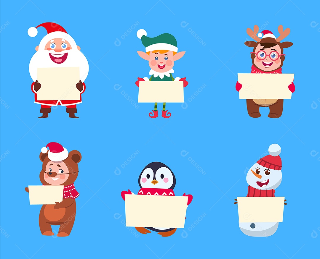 Vetores e Ilustrações de Natal EPS Editável