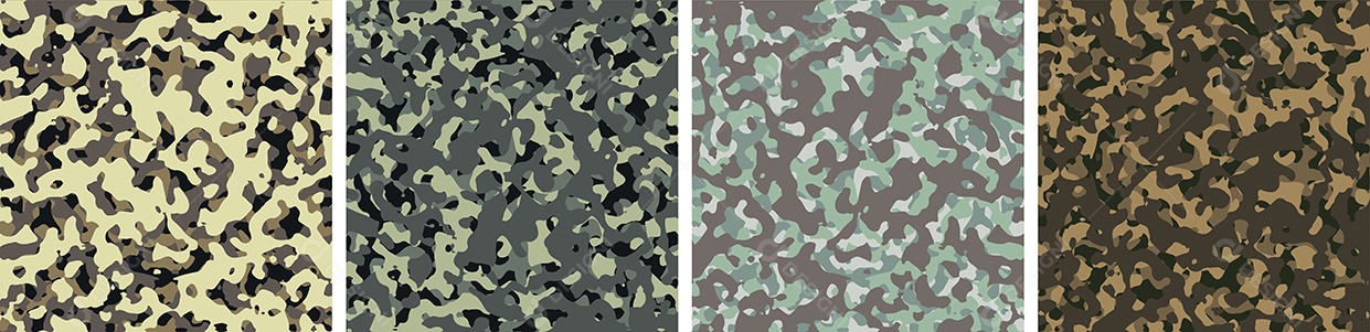 Padrão De Camuflagem Vetor EPS