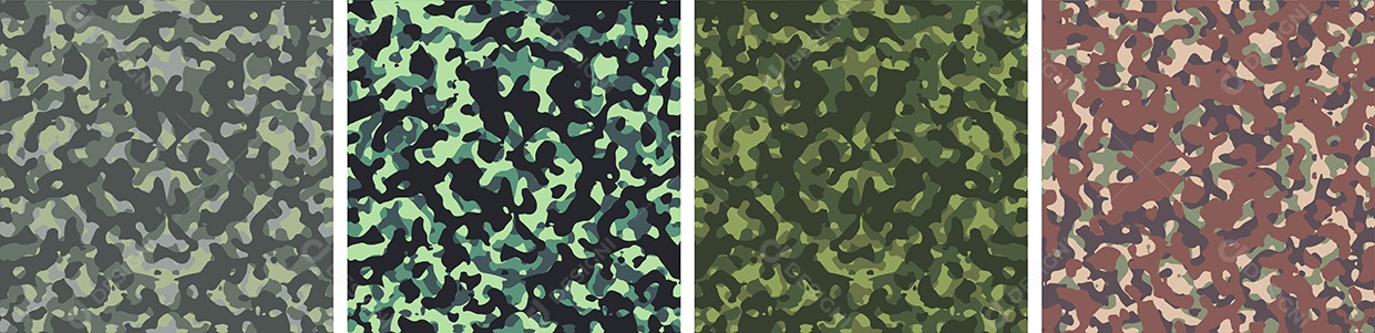 Padrão De Camuflagem Vetor EPS