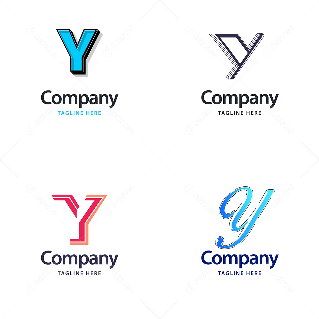 Logo Y Personalizada Logotipos Modernos EPS
