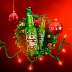 Feliz Natal Heineken 4,99 Cervejaria Social Media PSD Editável