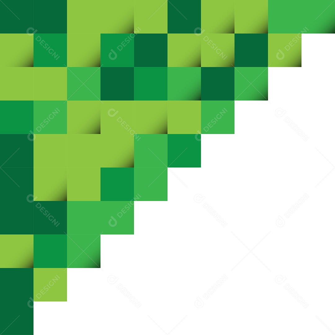 Fundos Isométrico Coloridos em Mosaico Vetor EPS