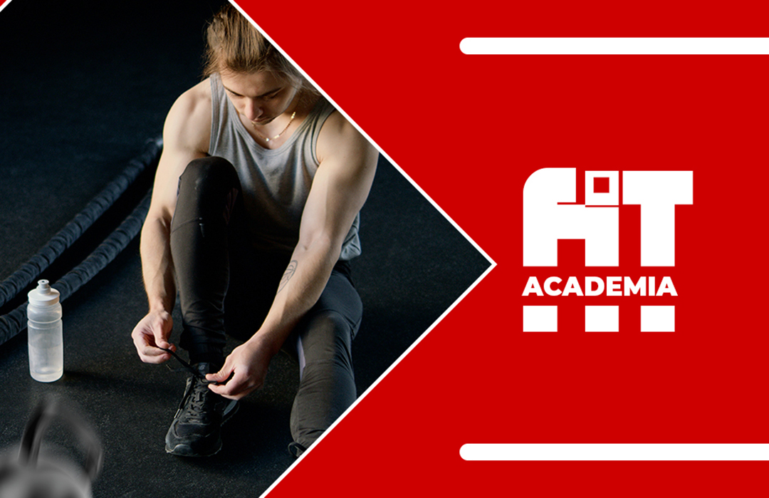 Modelo de Cartão de Visita Academia PSD Editável