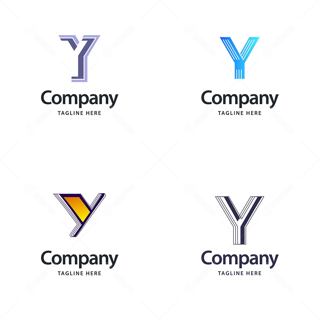 Logo Y Personalizada Logotipos Modernos EPS