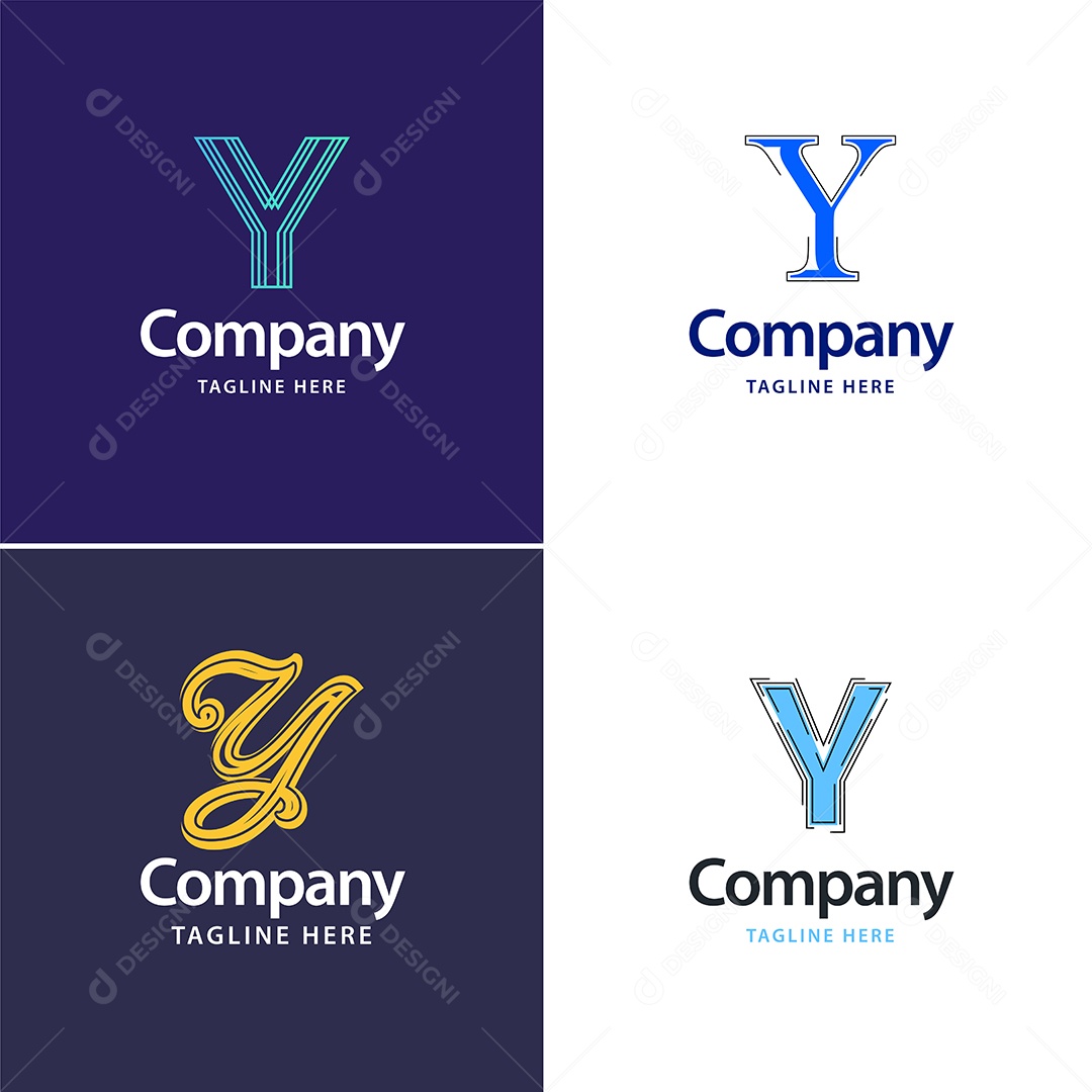 Logo Y Personalizada Logotipos Modernos EPS