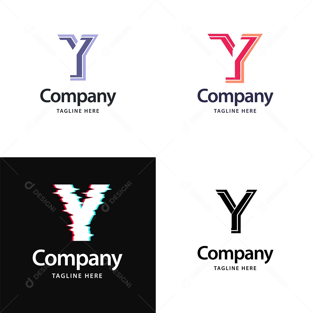 Logo Y Personalizada Logotipos Modernos EPS