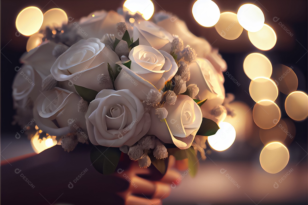 Amor rosa representativo, dia dos namorados 14 de fevereiro renderizar realista