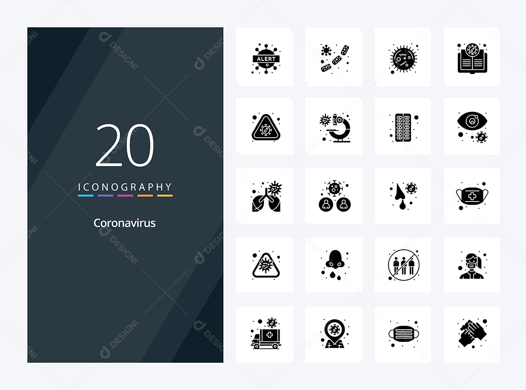 Pacote de Ícones e Elementos Vetores EPS