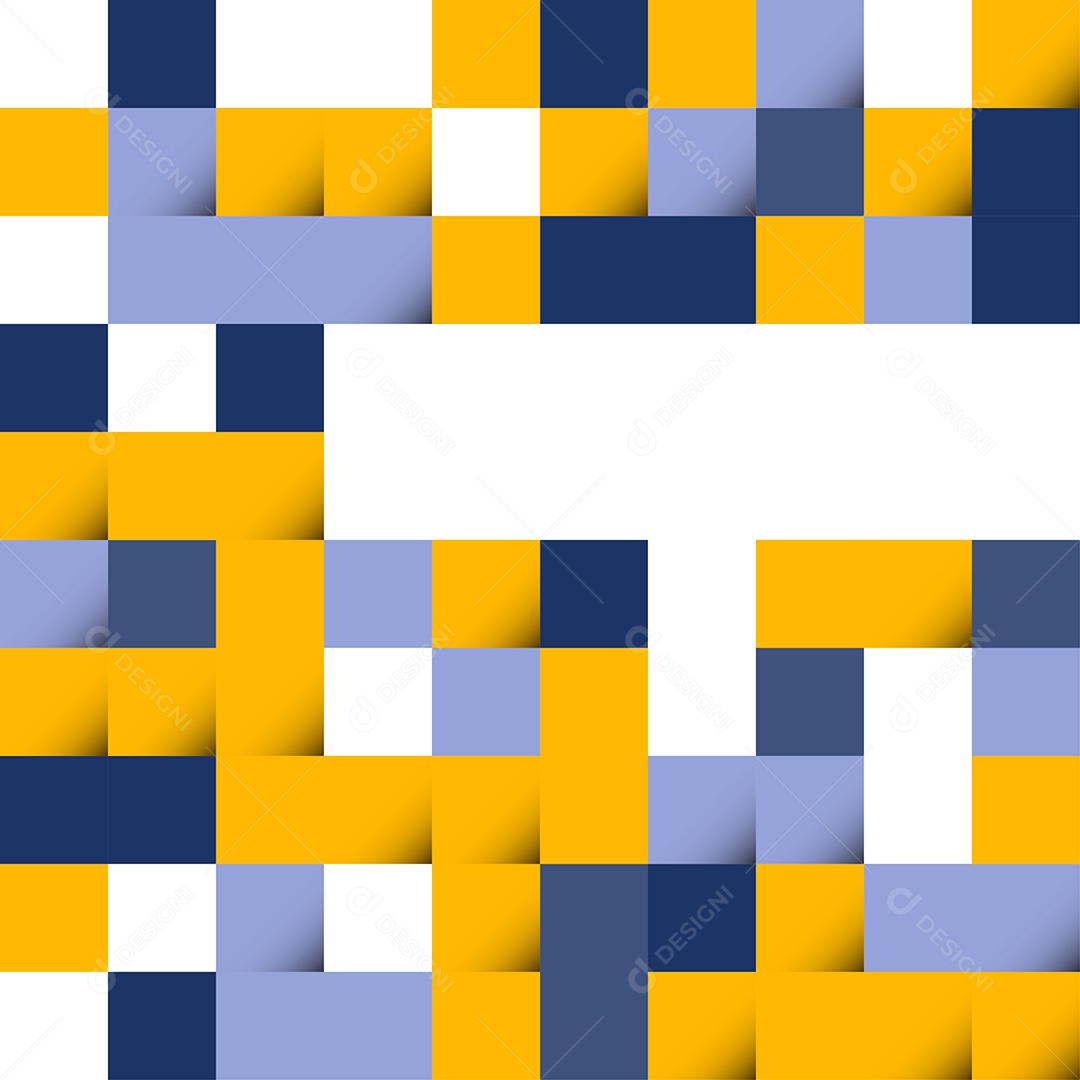 Fundo em Mosaico de Grade Colorida Vetor EPS