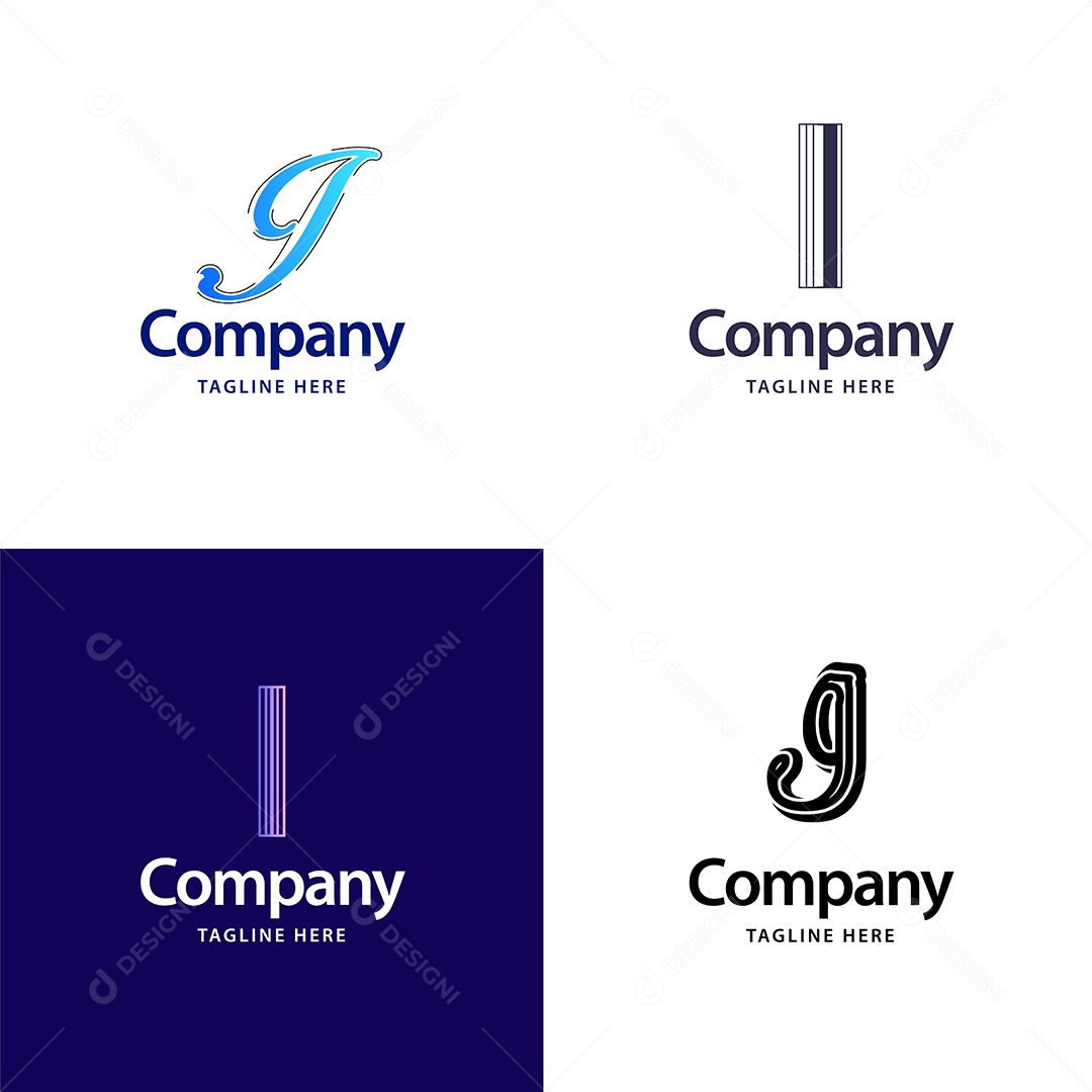 Logo I Logotipos Modernos AI Editável