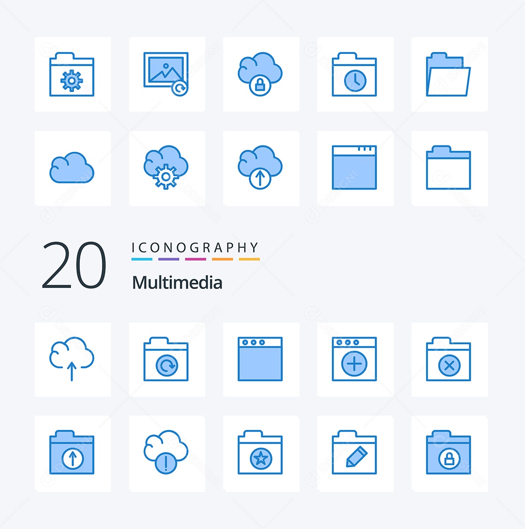 Icon Pack and Vector Elements EPS