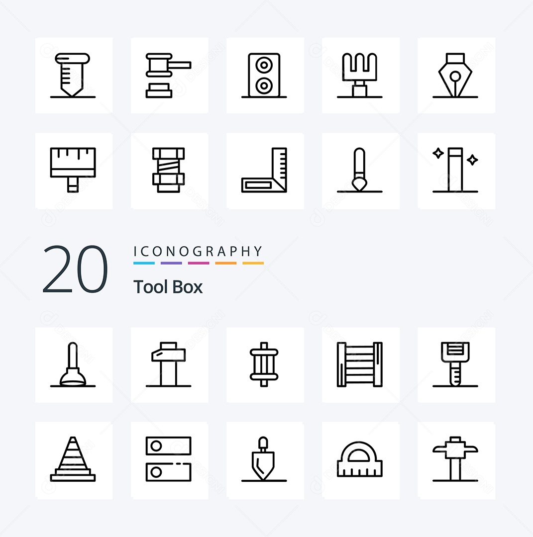 Icon Pack and Vector Elements EPS