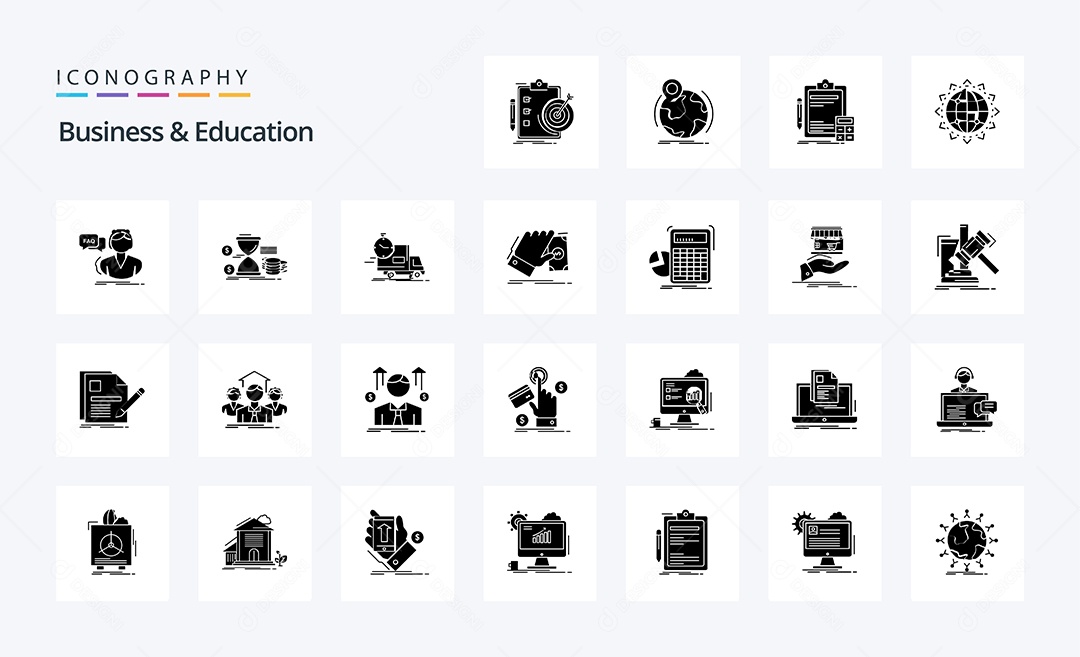 Pacote de ícones de mídia social Vetor EPS