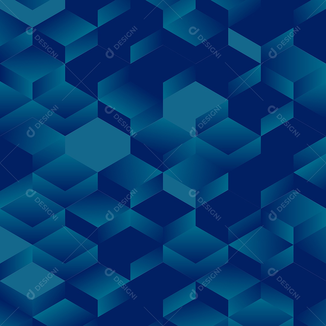 Fundo de Quadrados Abstratos Azul Vetor EPS