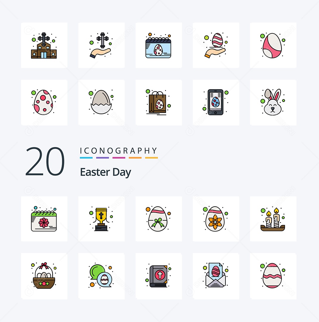 Pacote de Ícones Preto Vetores EPS