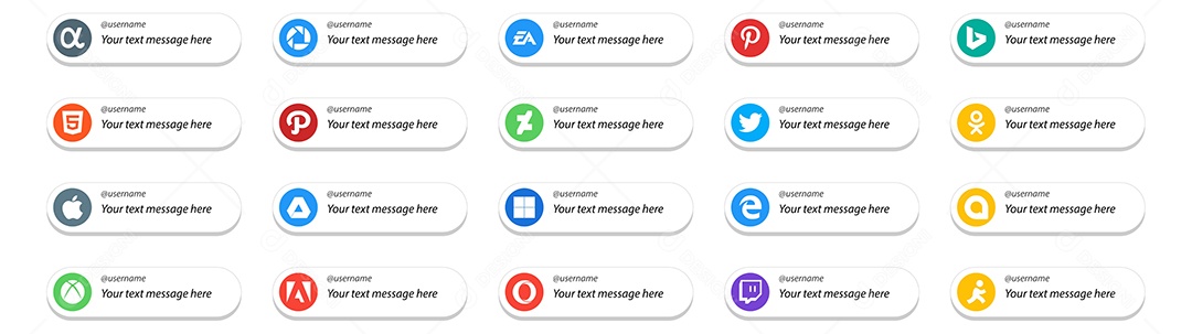 Conjunto de infográficos vetoriais para fazer sua publicidade Vetor EPS