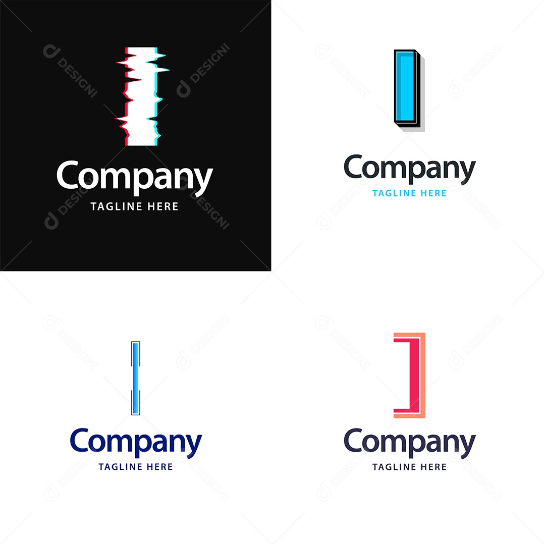 Logo I Logotipos Modernos AI Editável