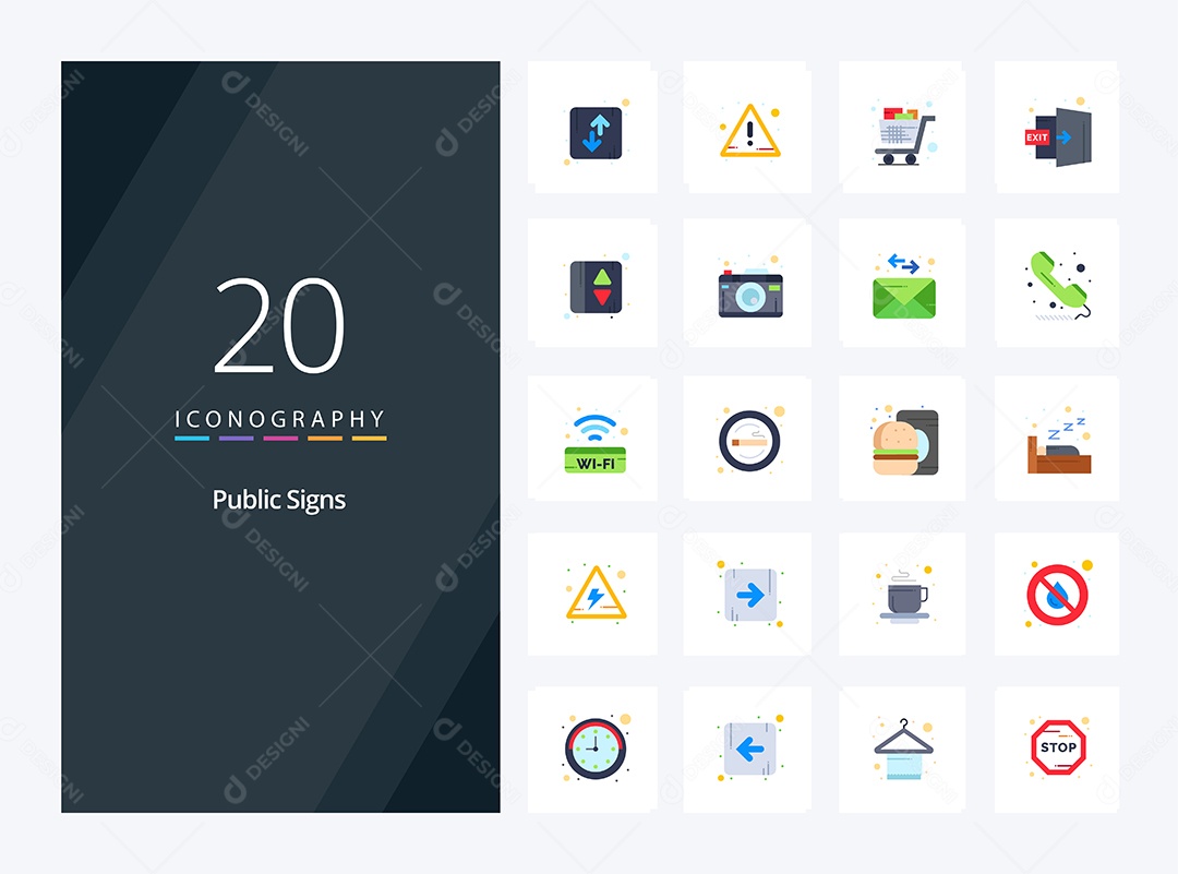 Pacote de Ícones Vetores EPS