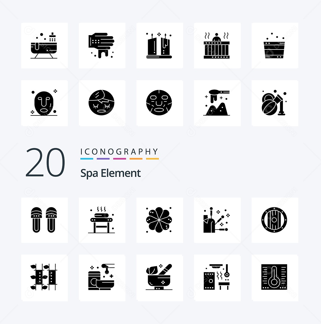 Pacote de Ícones Vetores EPS