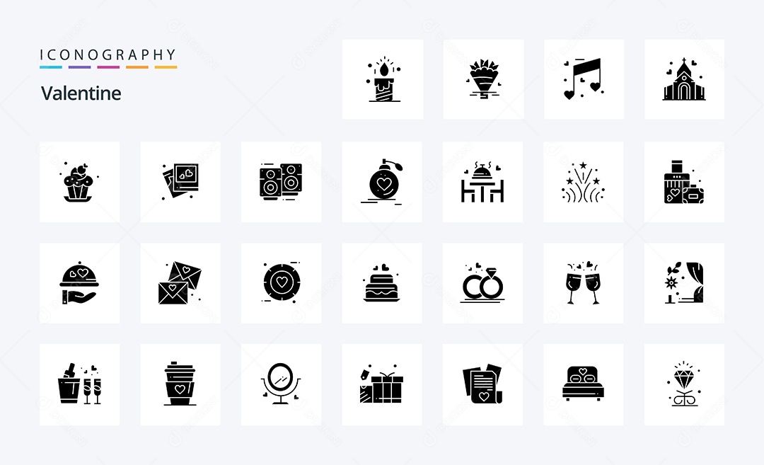 Pacote de Ícones e Elementos Vetores EPS
