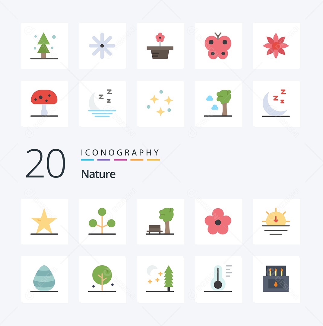 Pacote de Ícones Ilustrações Vetores EPS