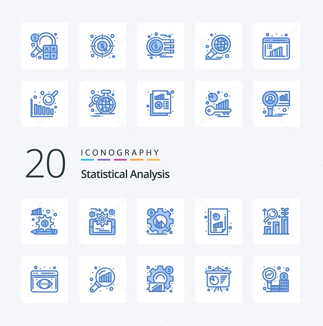 Pacote de Ícones Ilustrações Vetores EPS