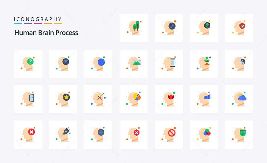 Pacote de Ícones Ilustrações Vetores EPS