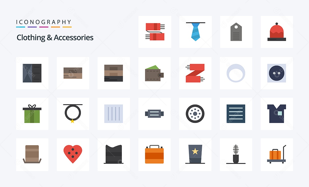 Pacote de Ícones Ilustrações Vetores EPS