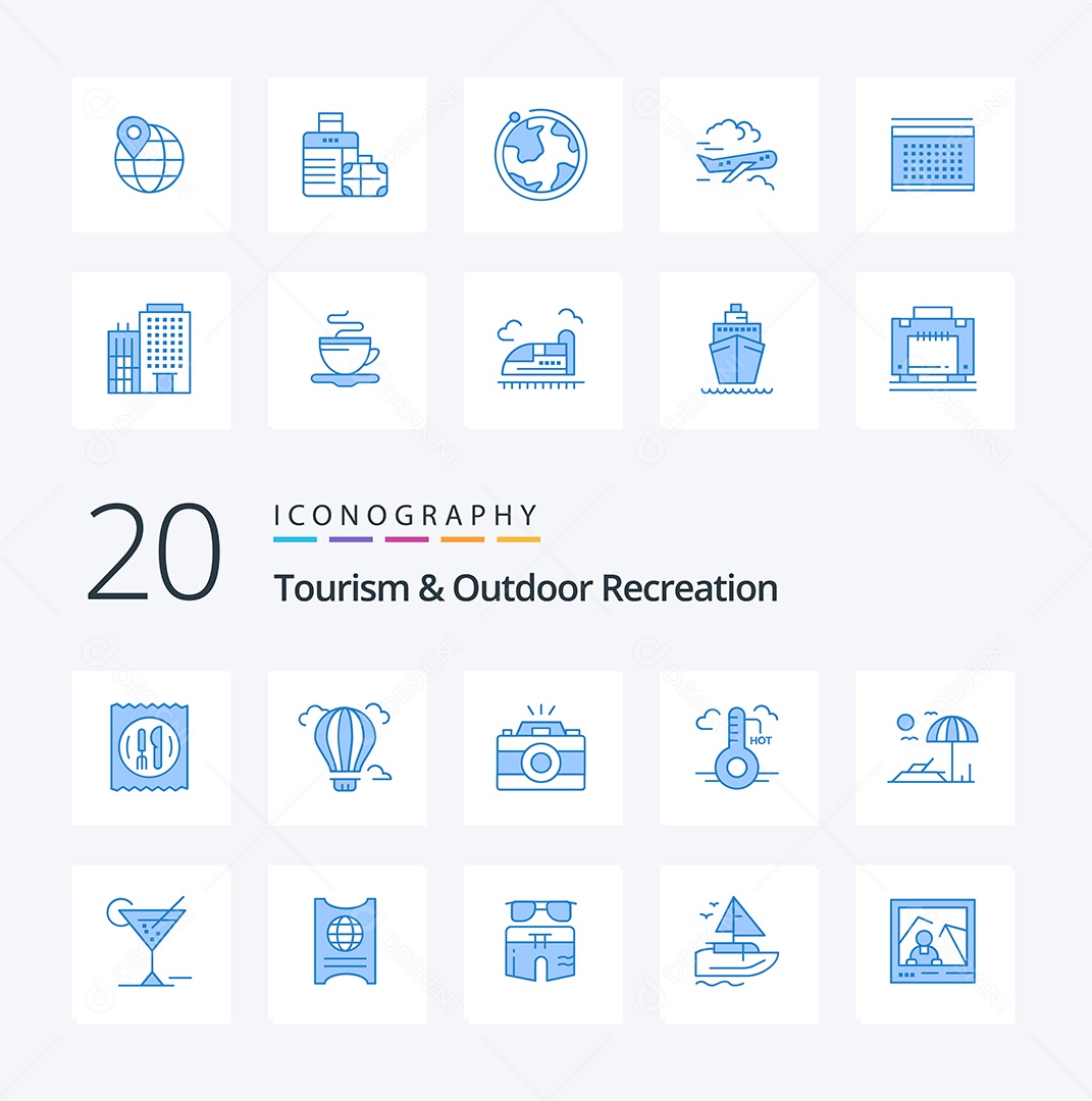 Pacote de Ícones Ilustrações Vetores EPS