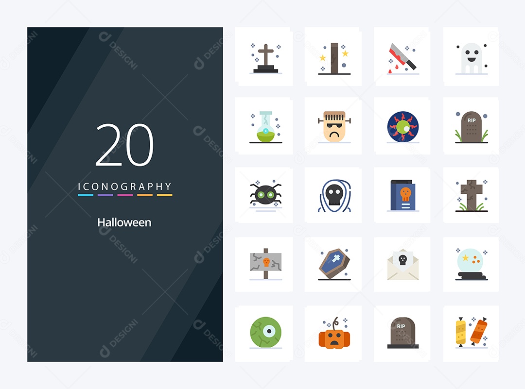 Vector Halloween Icon Pack EPS