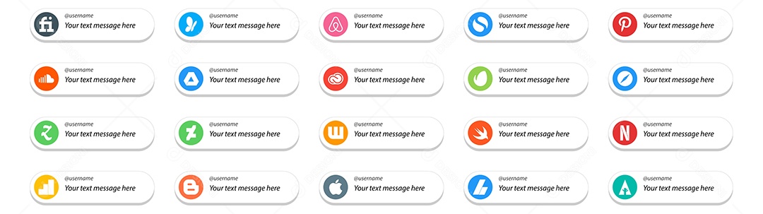 Conjunto de infográficos vetoriais para fazer sua publicidade Vetor EPS