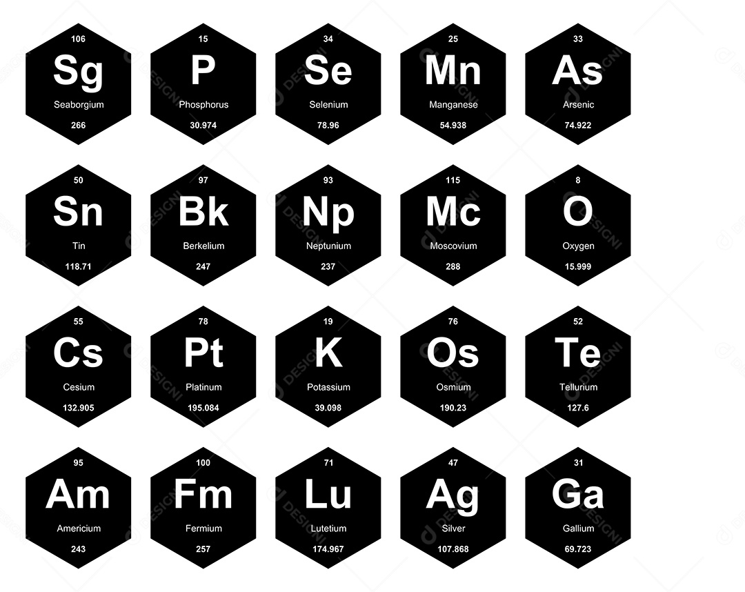 Periodic Table Vector EPS
