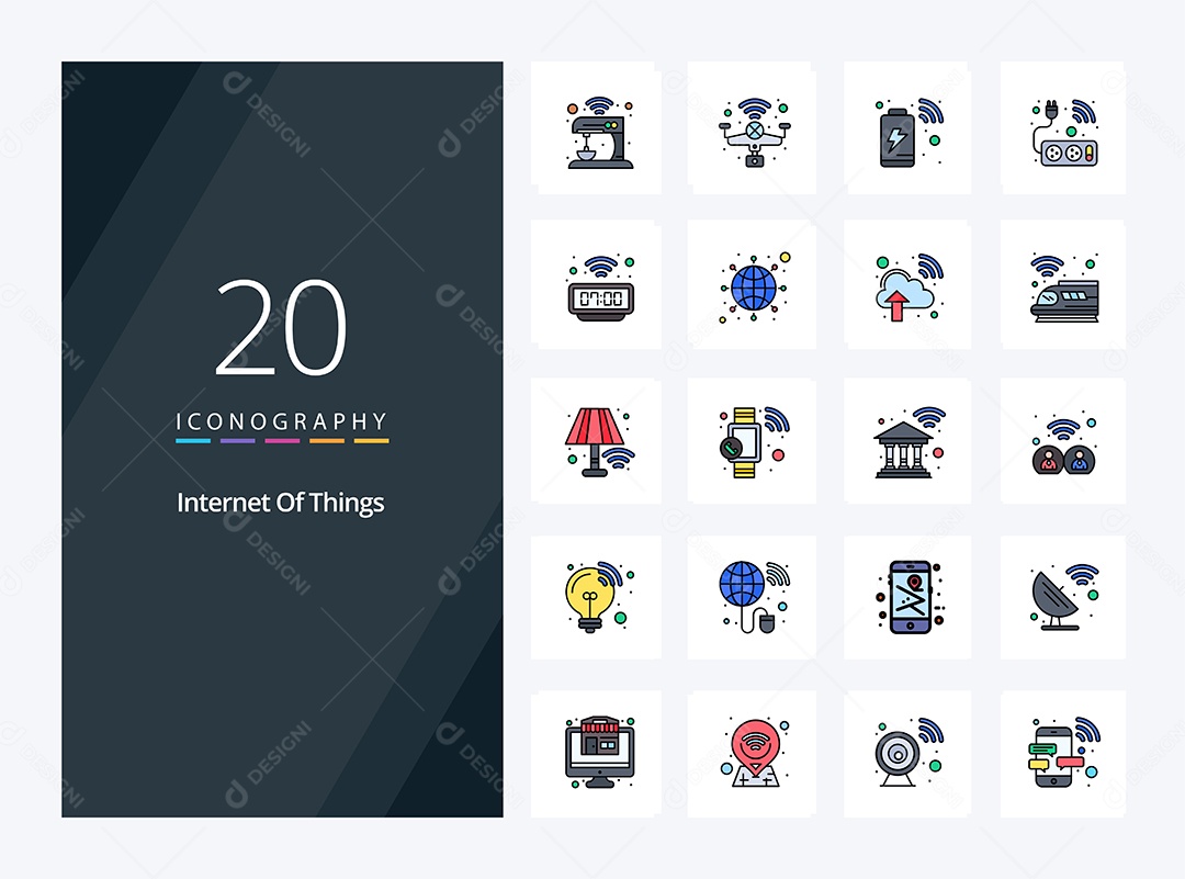 Pacote de Ícones Vetores EPS