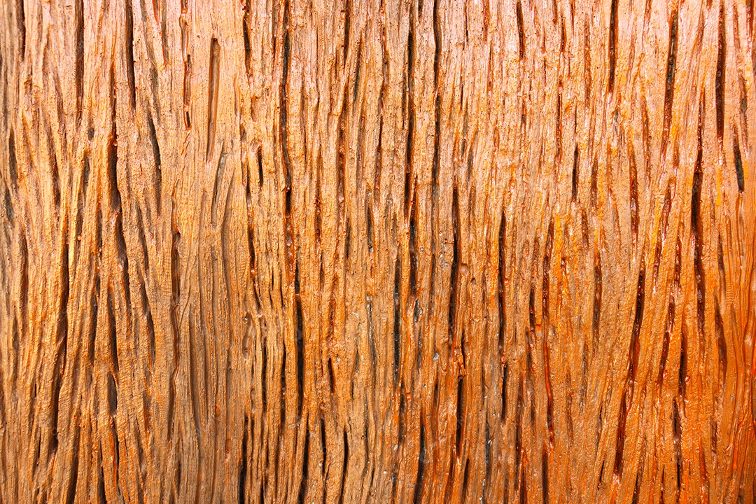 A textura de parede de madeira marrom na Tailândia