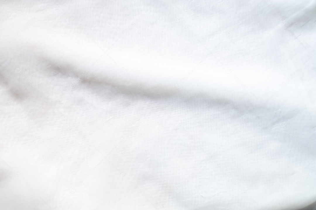 Textura de gradiente de linho de cama branca estilo de curva turva de resumo