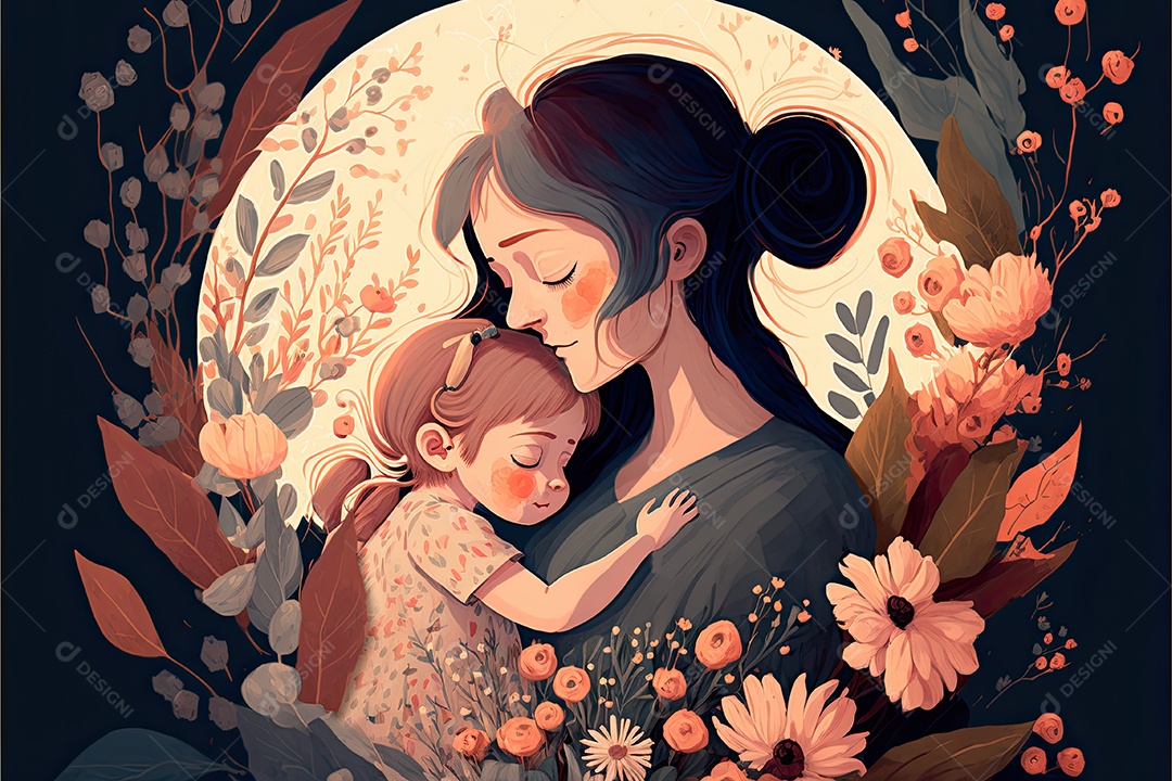 ilustração dia das mães