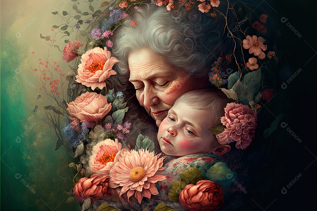 ilustração dia das mães